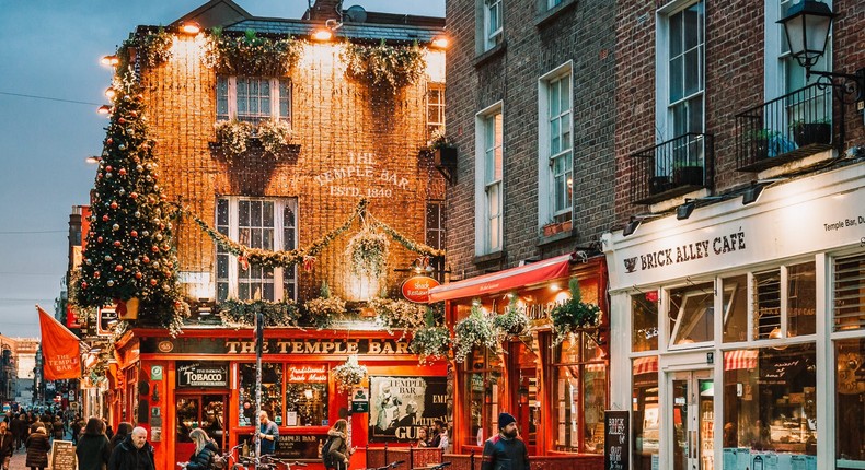 I'm glad I skipped Christmas in the US and traveled to Ireland instead.Goncharovaia/Shutterstock