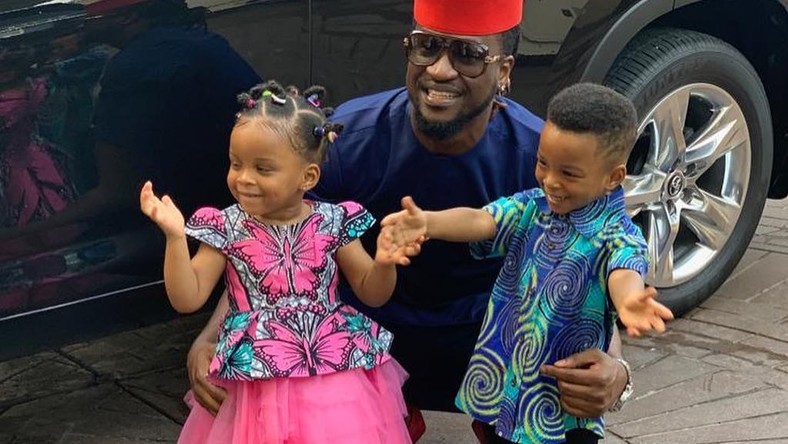 Paul Okoye celebrates his twins as they turn 2 today [Instagram/IamKingRudy]