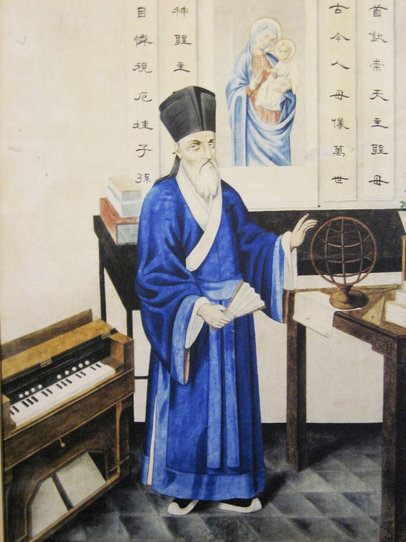 Matteo Ricci, włoski misjonarz pracujący w Chinach
