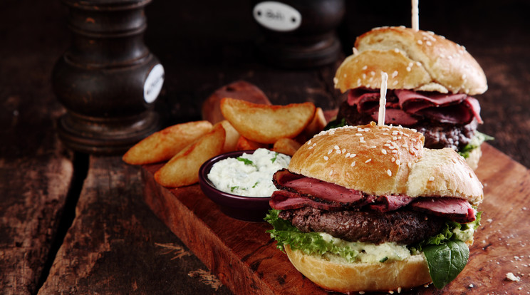 Tökéletes hamburgerhús /Fotó: Shutterstock