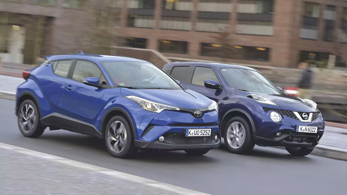 Nissan Juke i Toyota C-HR