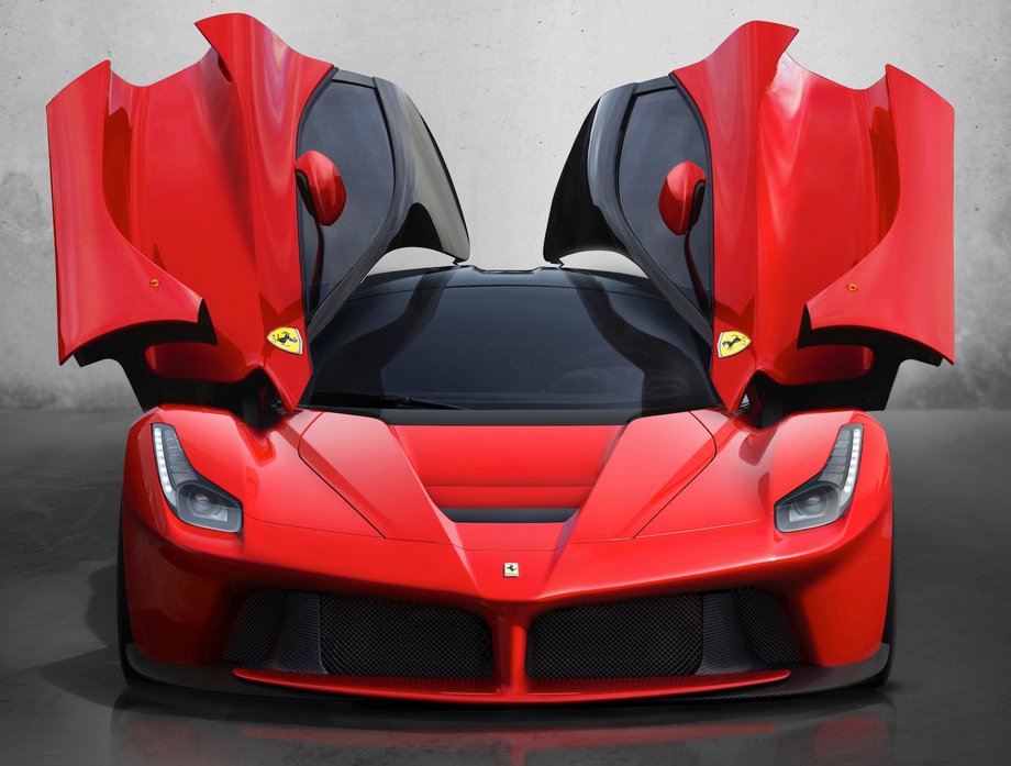 The Ferrari LaFerrari.