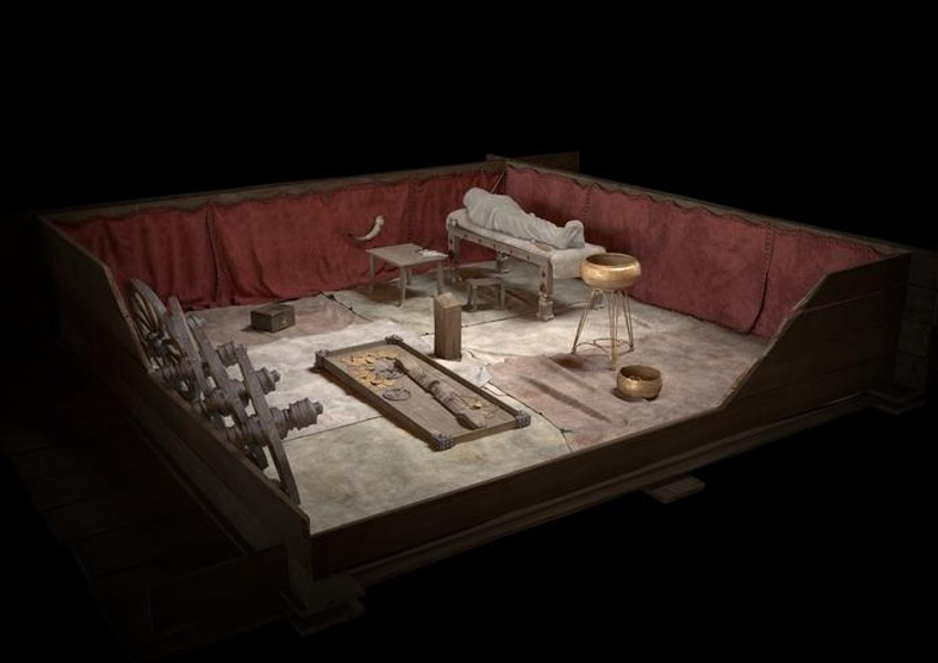 Rekonstrukcija kneževskog groba iz Asperg ’Grafenbul’ - a