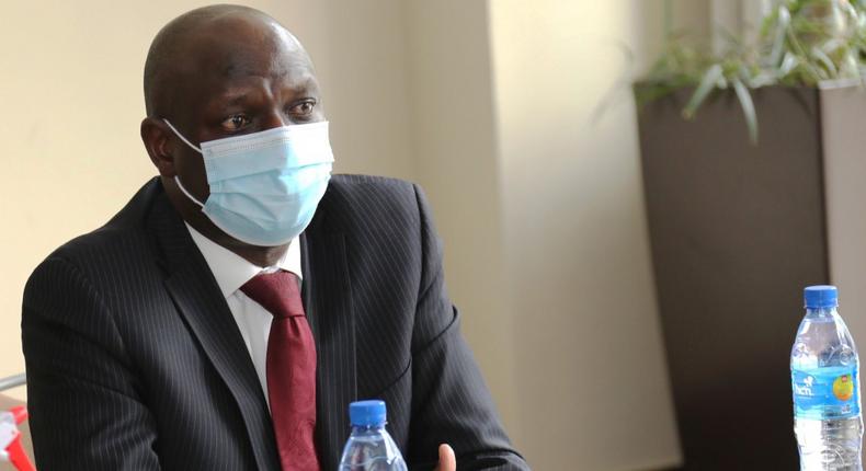 Energy Cabinet Secretary Charles Keter during a recent meeting with Ethiopian delegates