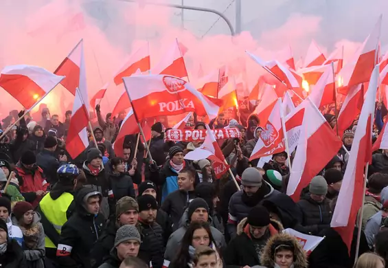 "Bąkiewicz ma problem". Na trasie Marszu Niepodległości zgłoszono inne zgromadzenie