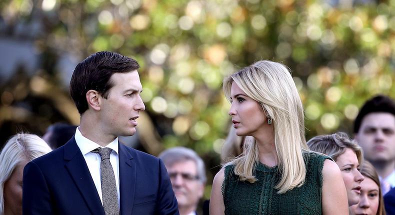 Jared Kushner and Ivanka Trump