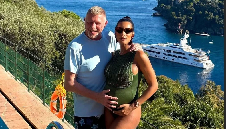 Boris Beker sa ženom