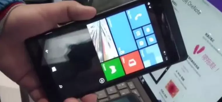 Prototyp smartfona z Windows Phone i rysikiem Surface Pen na wideo