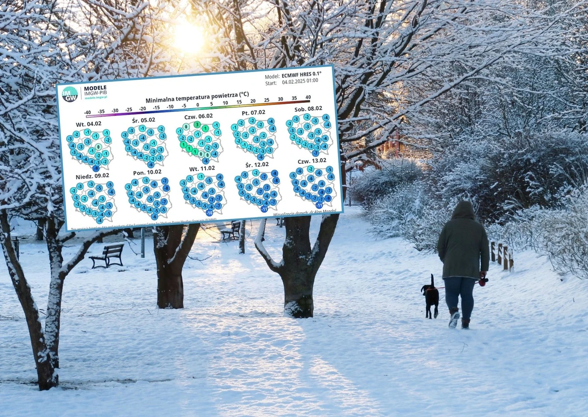 Zima zaatakuje z pełną mocą. choćby -11 st. C, a to dopiero początek