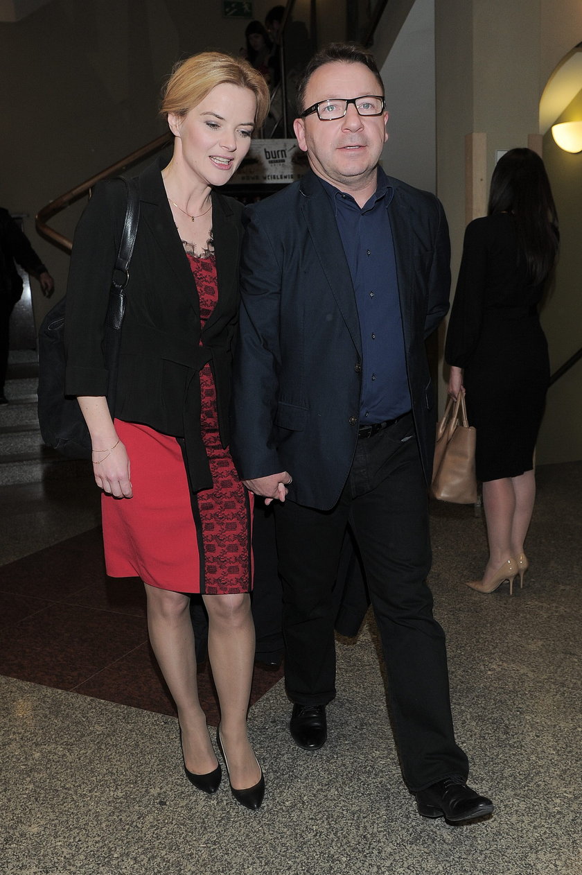 Zbigniew Zamachowski i Monika Richardson