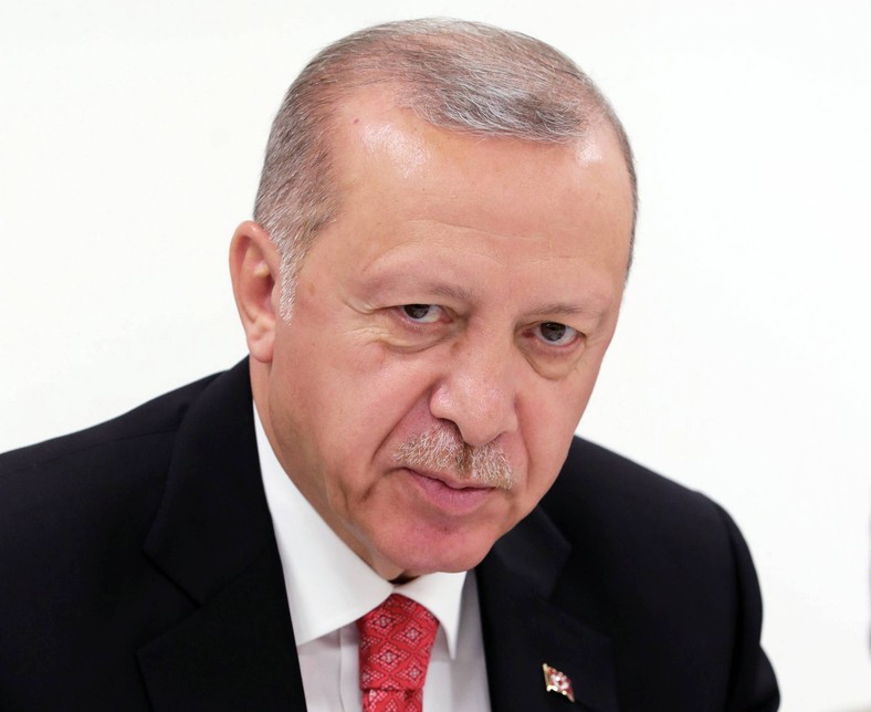 Prezydent Turcji Recep Tayyip Erdoğan