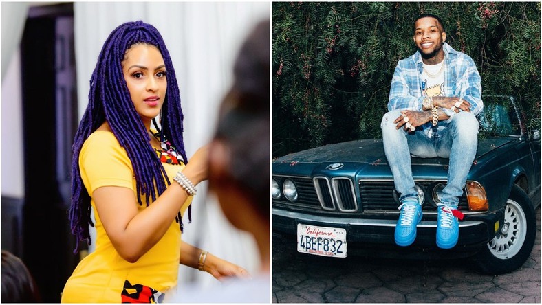 Ibrahim had joined thousands of fans who have become ardent followers of American singer, Tory Lanez on his popular Instagram live videos. [Instagram/JulietIbrahim] [Instagram/ToryLanez]