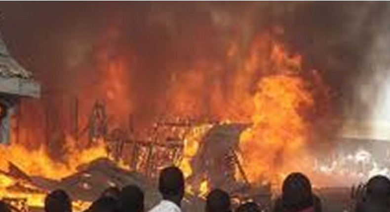 Fire Outbreak at Lagos Airport Hotel (Punch)