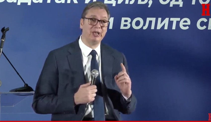 Aleksandar Vučić u Mrzenici