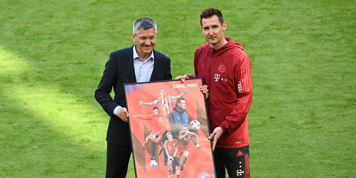 Miroslav Klose został pięknie pożegnany przez Bayern Monachium