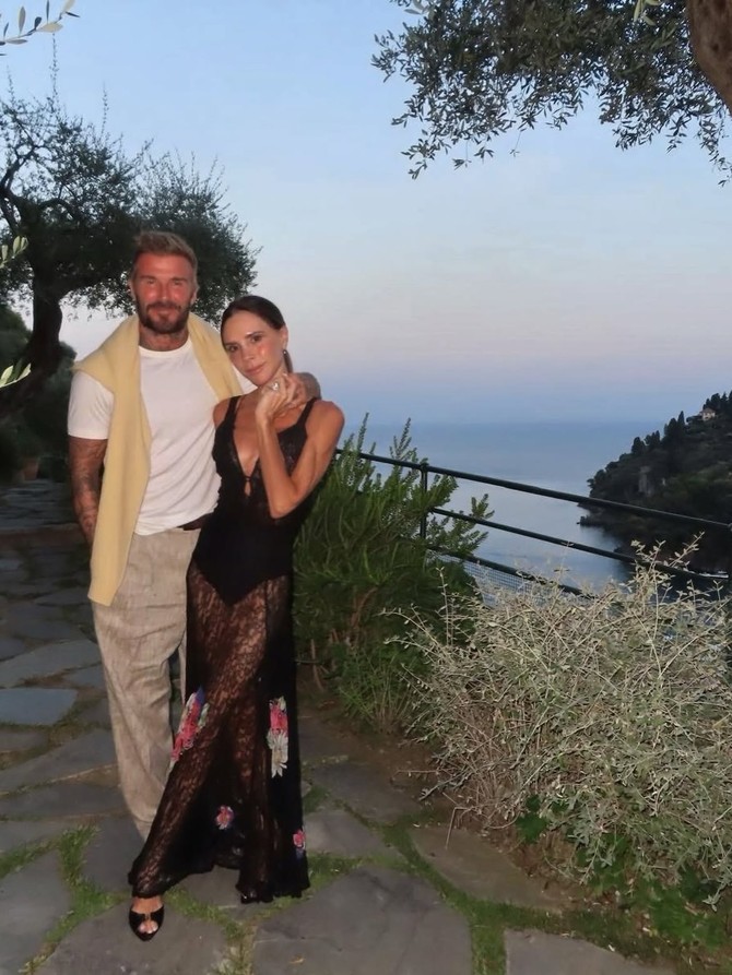 Viktorija i Dejvid Bekam na odmoru u Portofinu