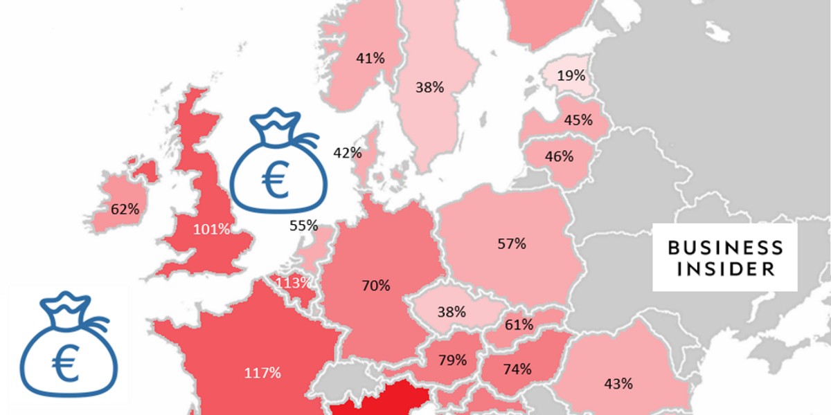 Poziom długu Grecji doszedł w czasie pandemii już do 200 proc. produktu krajowego brutto. Polska zadłużała się w tempie "unijnym", ale takiej sytuacji nie widzieliśmy od 1980 roku.