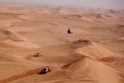 Rajd Dakar. Najlepszy etap Goczała. Domżała z Martonem mieli wypadek, ale jadą dalej