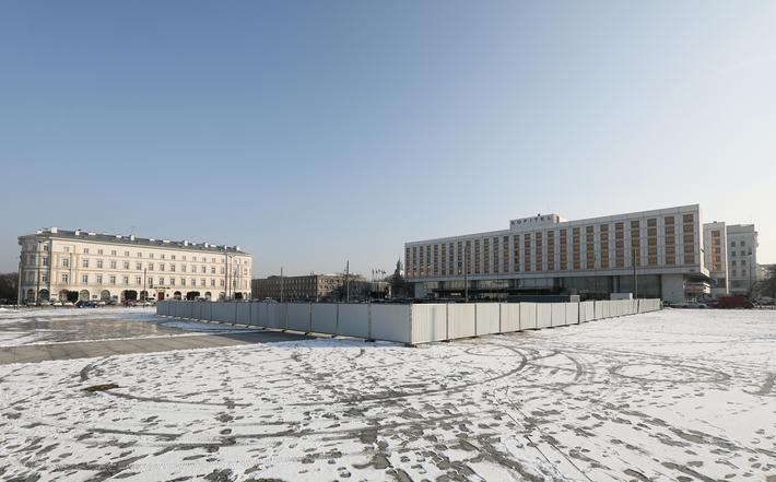 Budowa Pomnika Tragedii Ofiar Smolenskich