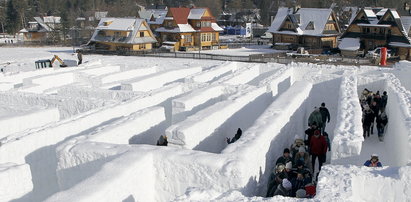 Największy śnieżny labirynt na świecie