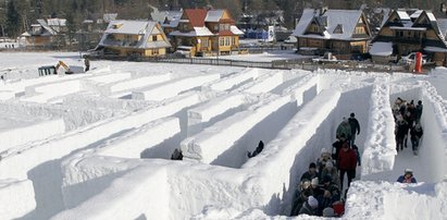 Największy śnieżny labirynt na świecie