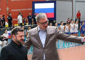 Aleksandar Vučić  Zelenski odbojka