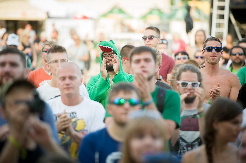 Ostróda Reggae Festival: publiczność na festiwalu