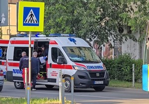 Oboren pešak u Novom Sadu
