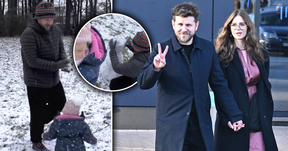 Antek Królikowski na nagraniu z córką. Rzadki widok