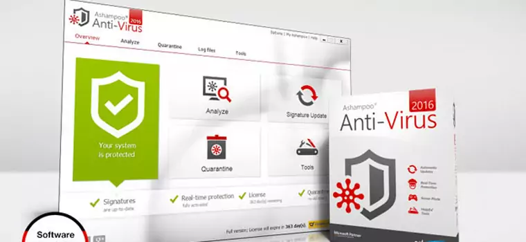 Ashampoo Anti-Virus 2016 – niemiecki antywirus w odświeżonej wersji