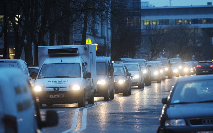 Drogowy koszmar na Służewcu