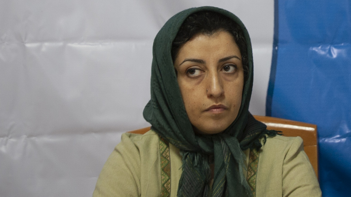 Pokojowa Nagroda Nobla dla więzionej Iranki Narges Mohammadi