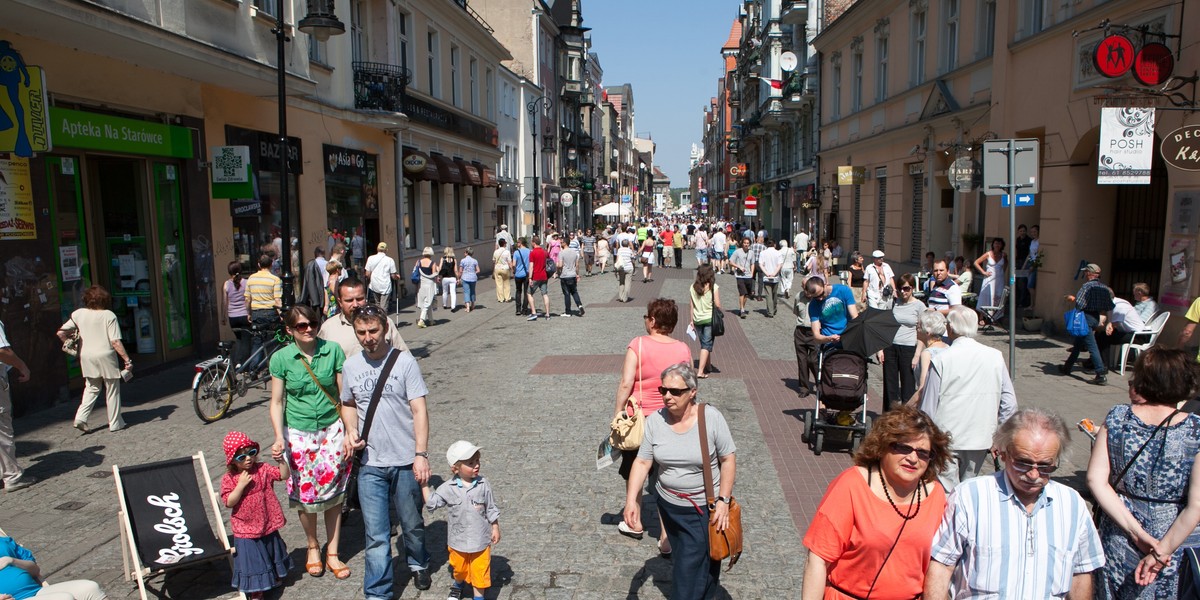 Ulica Wrocławska jest deptakiem