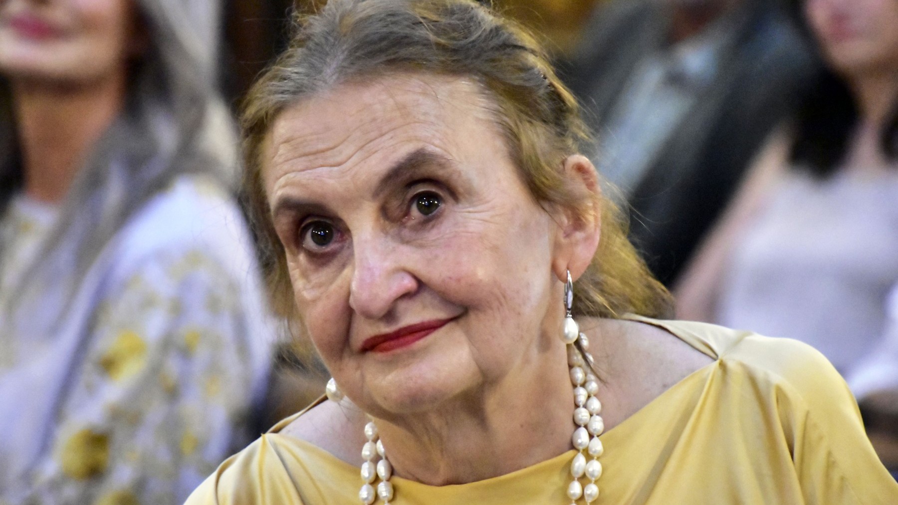 Česká herečka Eva Holubová. 