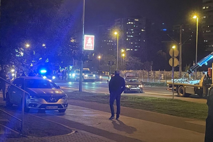 Nesreća na Novom Beogradu 