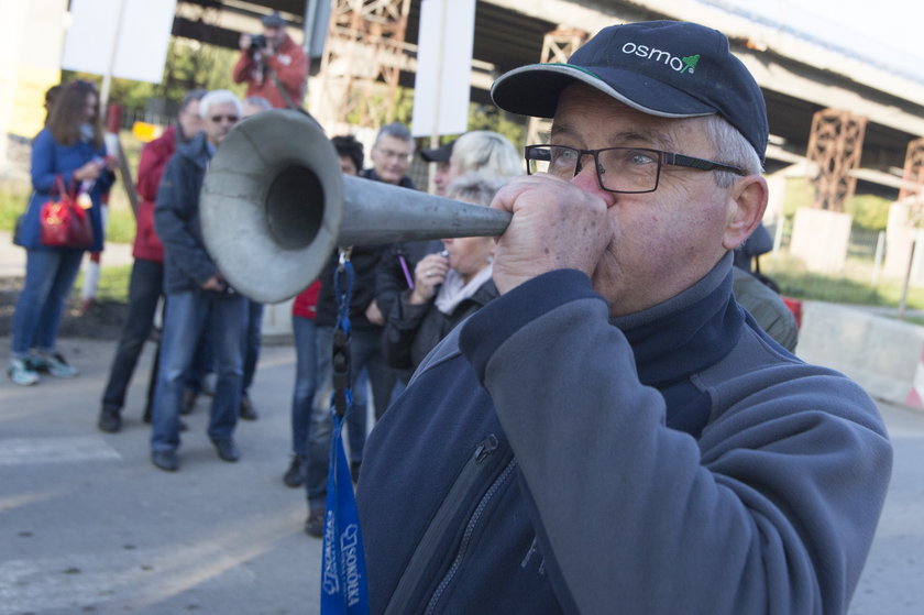 Protest na Milczańskiej