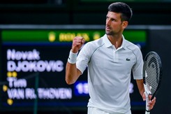 Djokovic oddał rywalowi jednego seta. Serb w ćwierćfinale Wimbledonu
