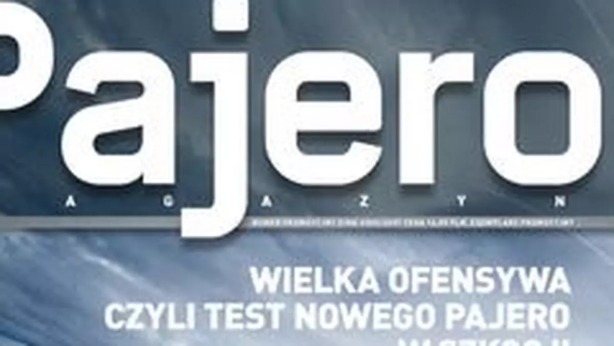 Mitsubishi: polska edycja Pajero Magazine