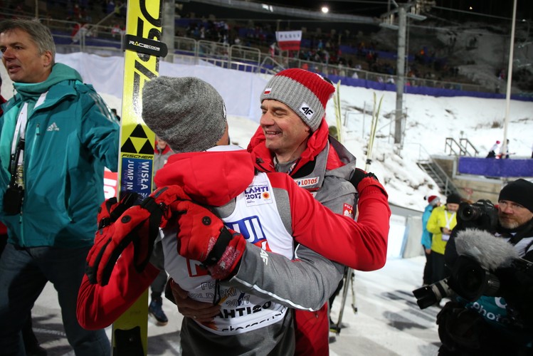 Horngacher doprowadził Stocha, Kota, Kubackiego i Żyłę do złotego medalu w Lahti