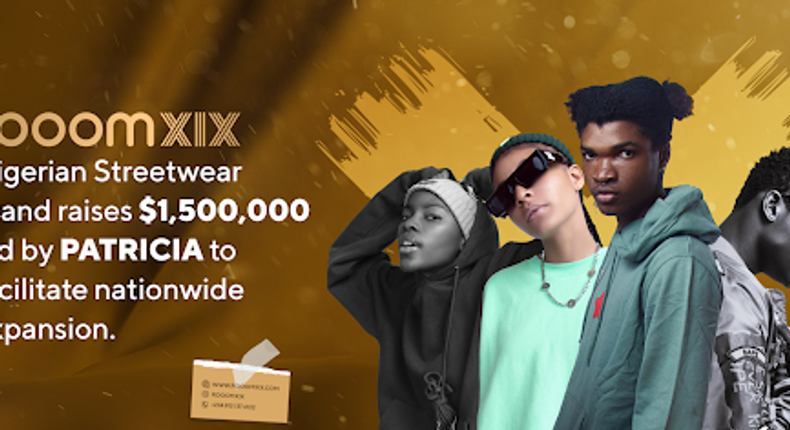 Rooomxix - Nigerian streetwear brand raises $1,500,000 led by Patricia to facilitate nationwide expansion