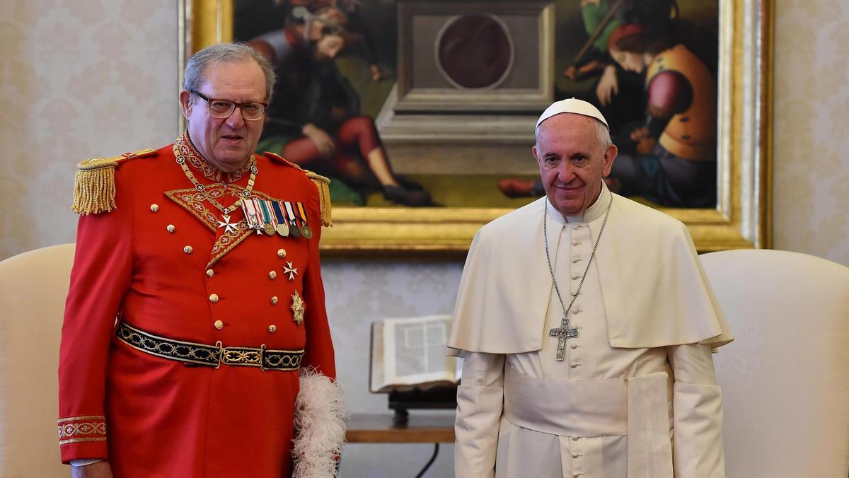 Prince and Grand Master of the Sovereign Order of Malta visits Vatican