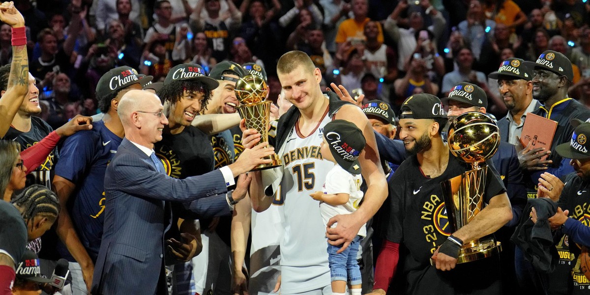 Nikola Jokić, czyli wielki wygrany tegorocznych finałów NBA. 