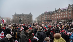 Protest u Kopenhagenu
