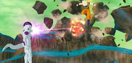 Screen z gry "Dragon Ball: Raging Blast"