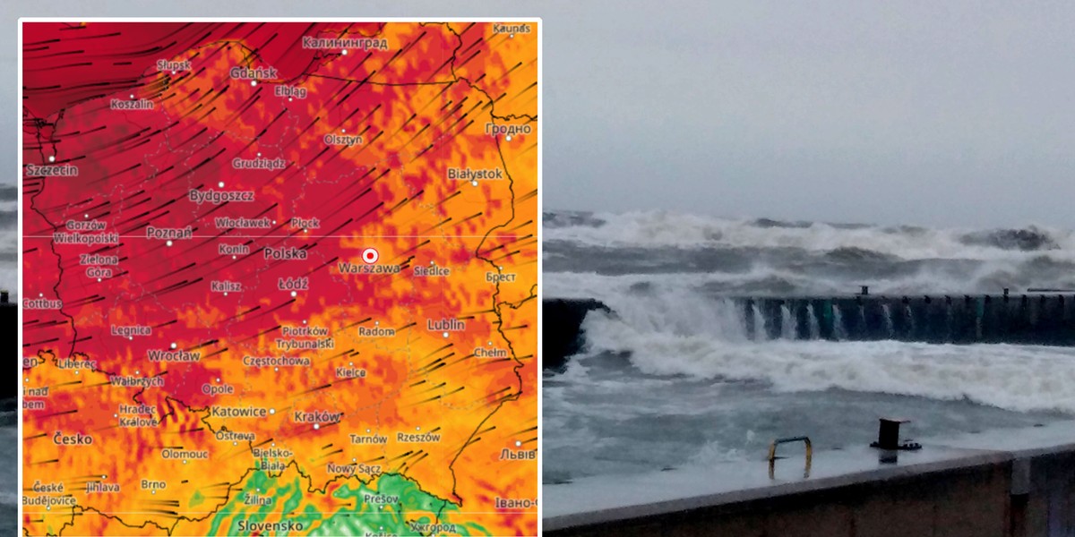 W weekend czeka nas kolejny epizod z bardzo silnym wiatrem – w nocy z piątku na sobotę i w sobotę możliwe są porywy nawet do 100-125 km/h – prognozuje IMGW-PIB.