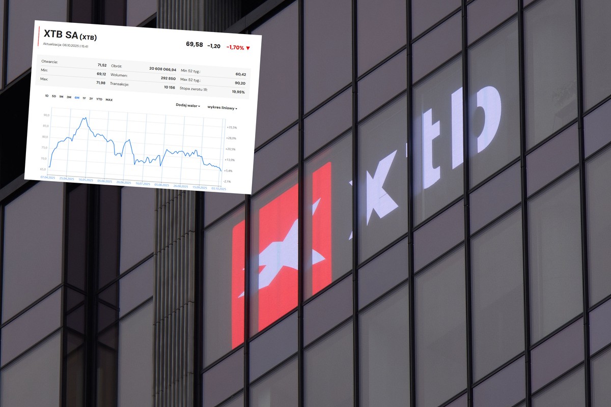 Zlatan reklamuje, akcje spadają. Z czego bierze się odwrót rynku od XTB