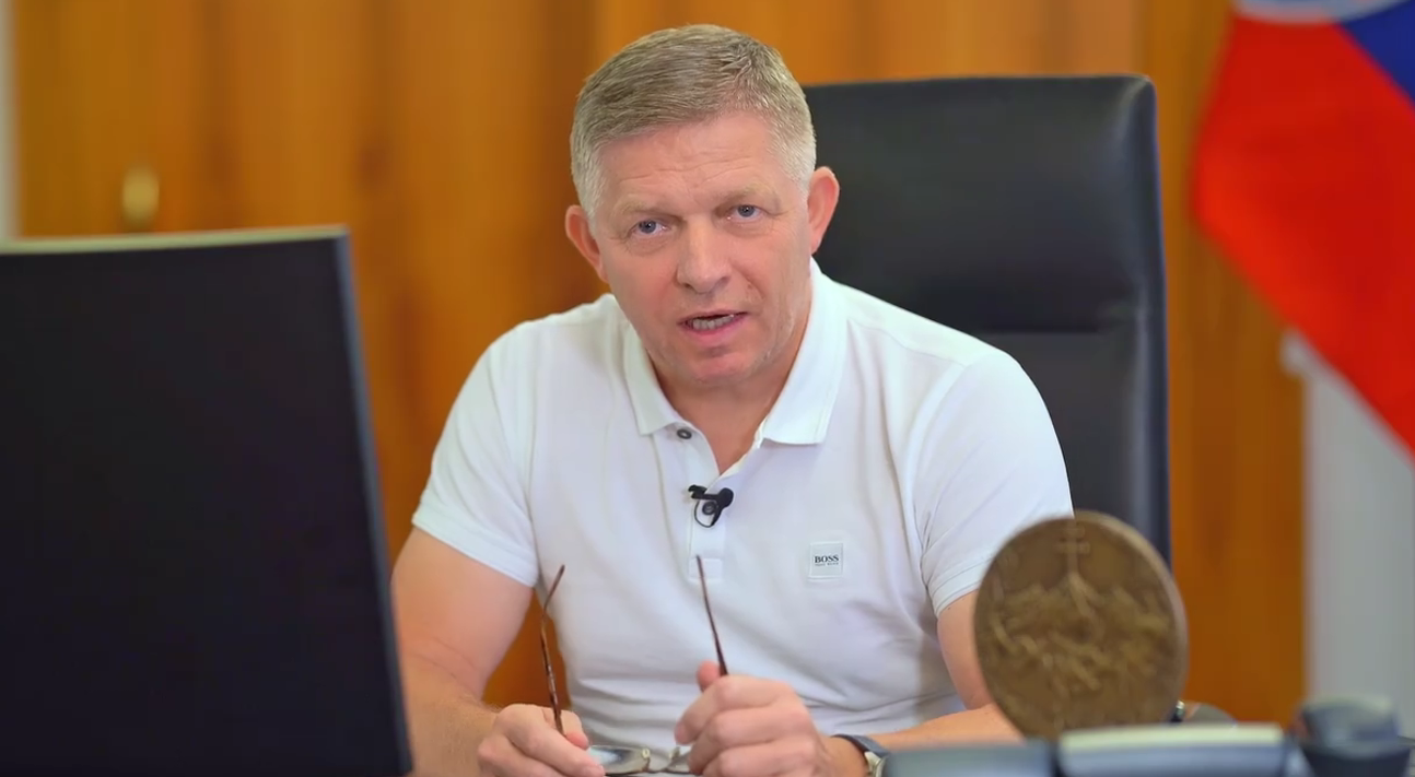 Premiér Robert Fico.