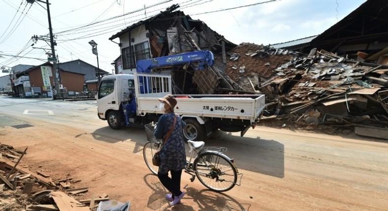 An earthquake on Kyushu Island in Japan inflicted 2016's heaviest economic loss with a bill of up to $30 billion