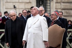 Papież Franciszek popłakał się w trakcie modlitwy o pokój na Ukrainie