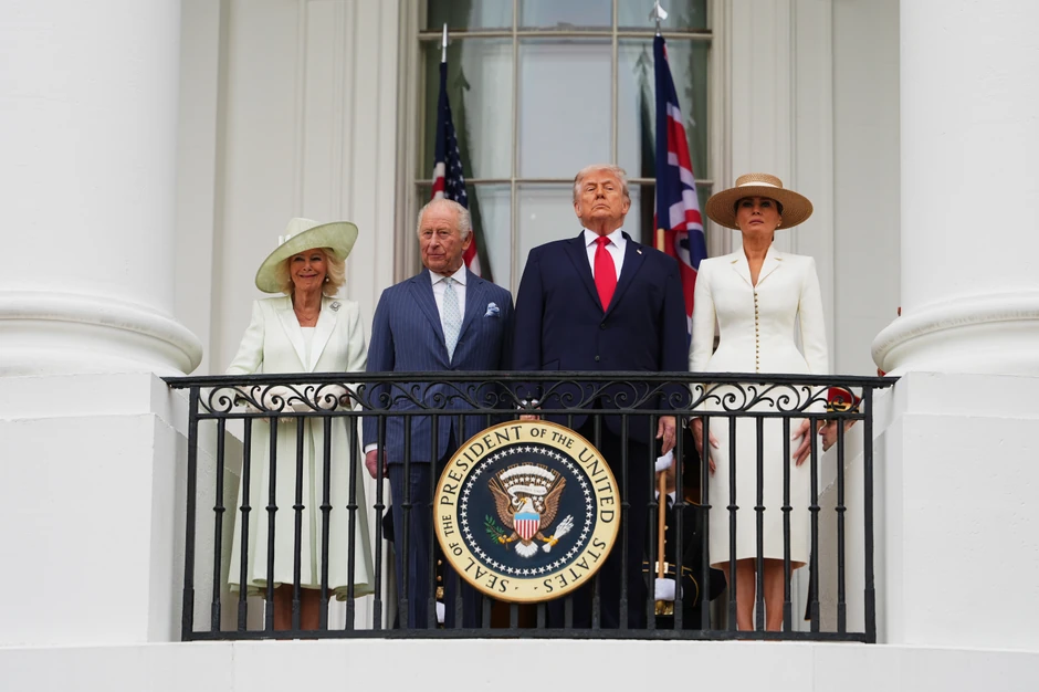 Tramp ugostio kralja Čarlsa 